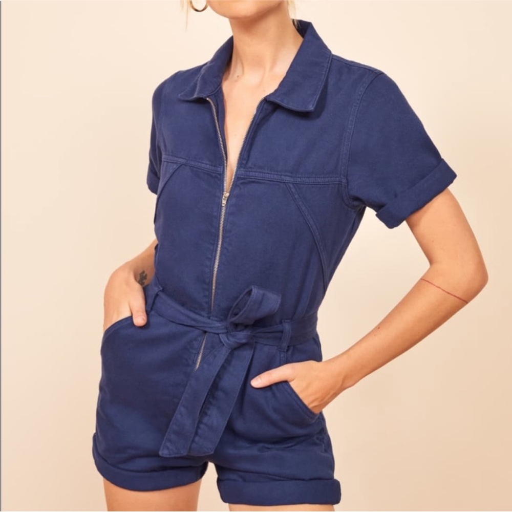 Reformation Jeans Sadie Jumpsuit/Romper